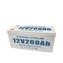 LiFePO4 Battery Lithium iron Phosphate Lithium ion Battery 12V 200Ah for RV/Golf Cart/Yacht/Marine/Backup/Solar